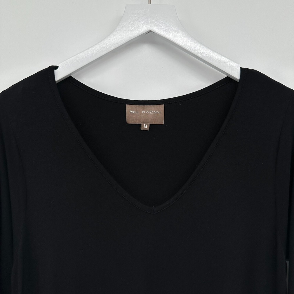 Bel Kazan Anthropologie Dress Medium Knit Witchy Whimsigoth Minimalist Capsule - Picture 4 of 11